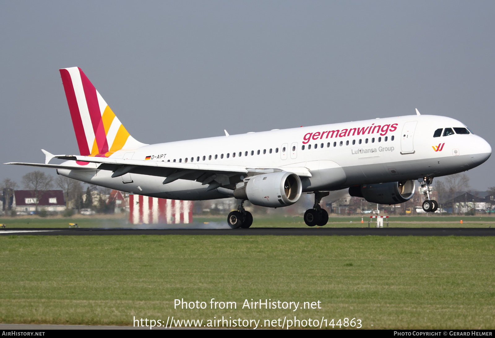 Aircraft Photo of D-AIPT | Airbus A320-211 | Germanwings | AirHistory.net #144863