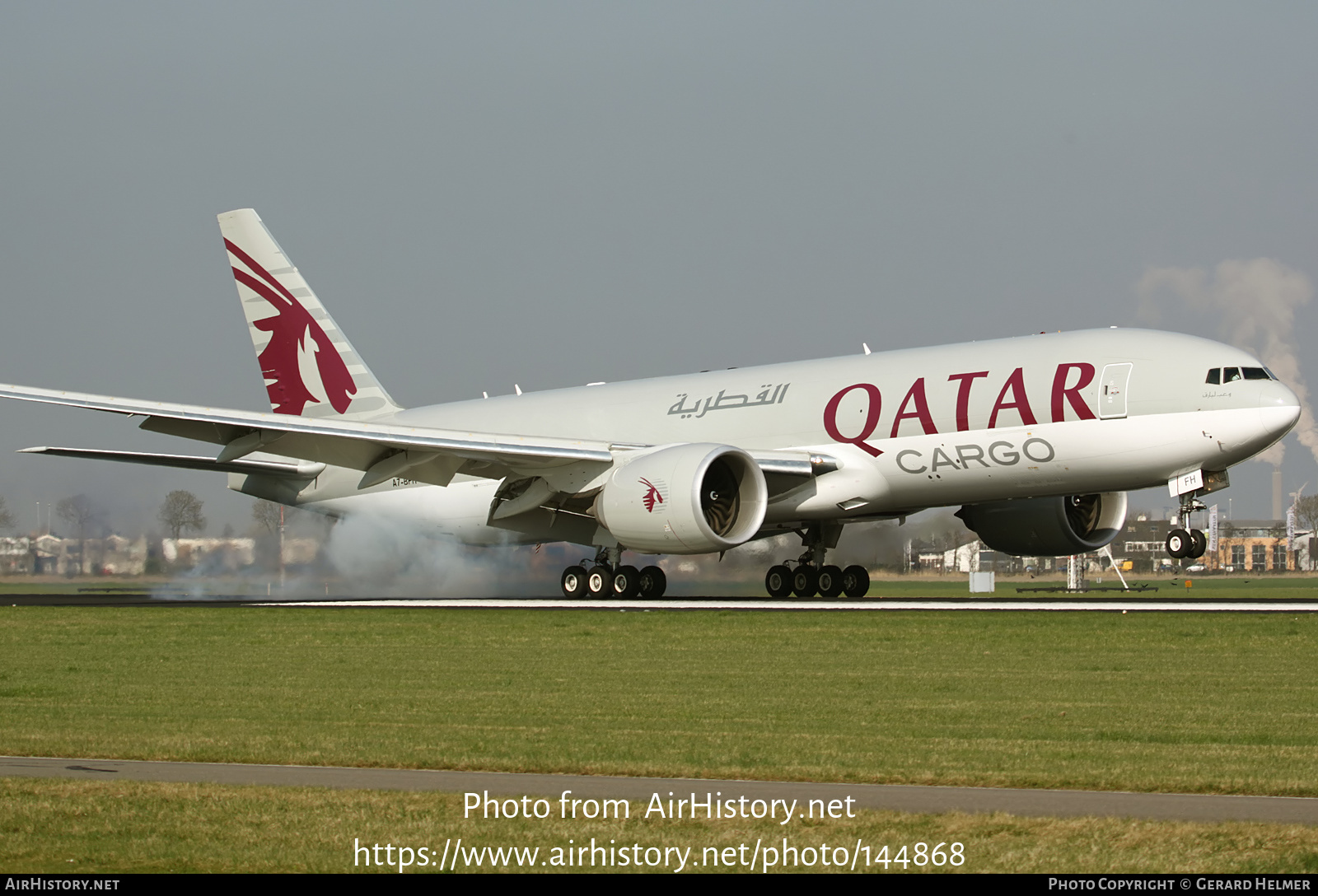 Aircraft Photo of A7-BFH | Boeing 777-FDZ | Qatar Airways Cargo | AirHistory.net #144868