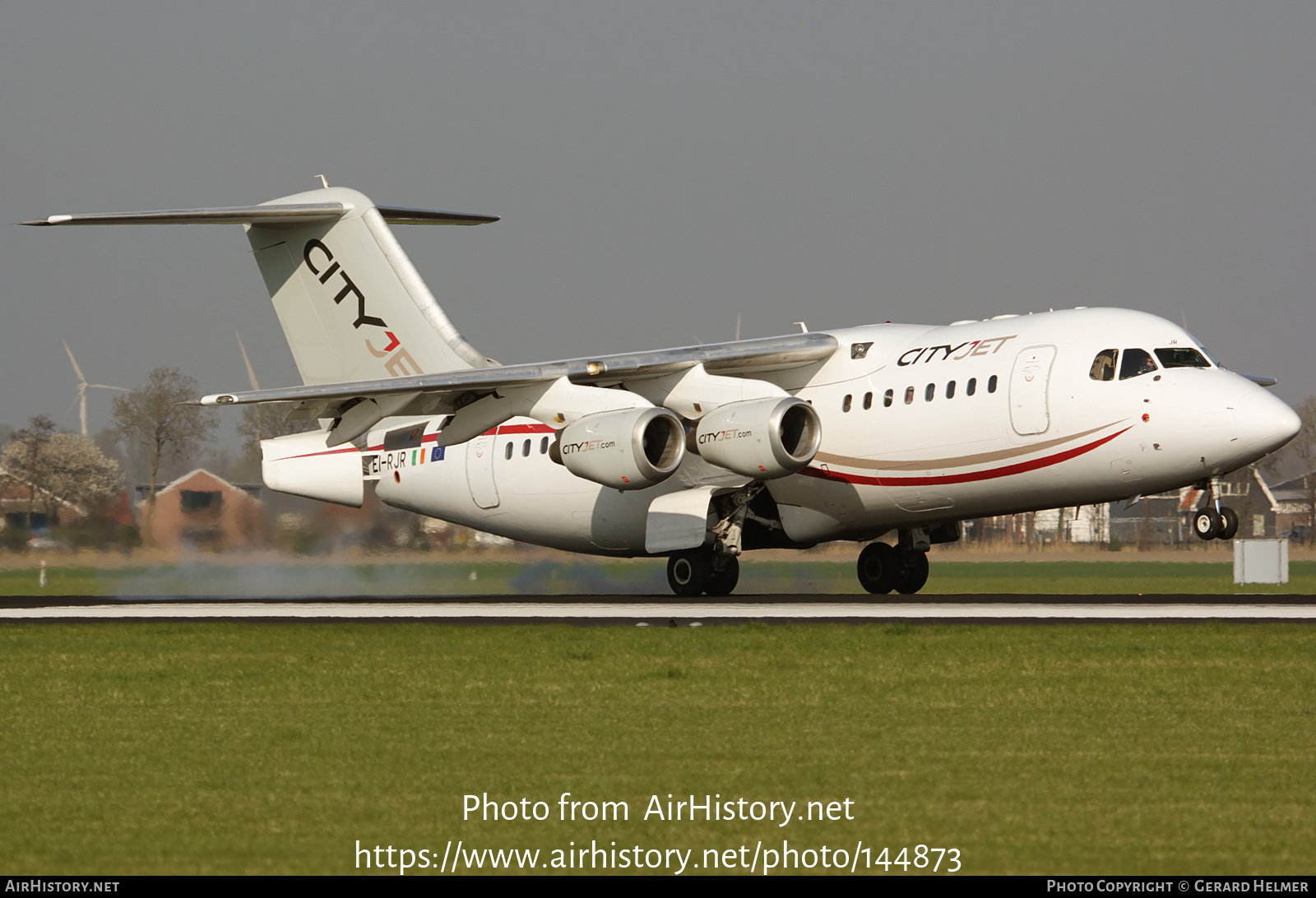 Aircraft Photo of EI-RJR | BAE Systems Avro 146-RJ85 | CityJet | AirHistory.net #144873