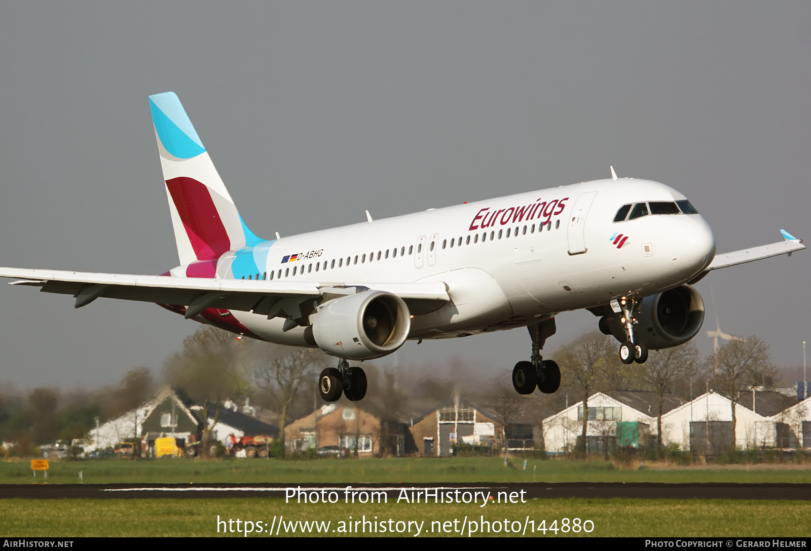 Aircraft Photo of D-ABHG | Airbus A320-214 | Eurowings | AirHistory.net #144880