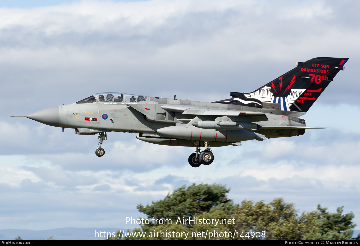 Aircraft Photo of ZA492 | Panavia Tornado GR4 | UK - Air Force | AirHistory.net #144908