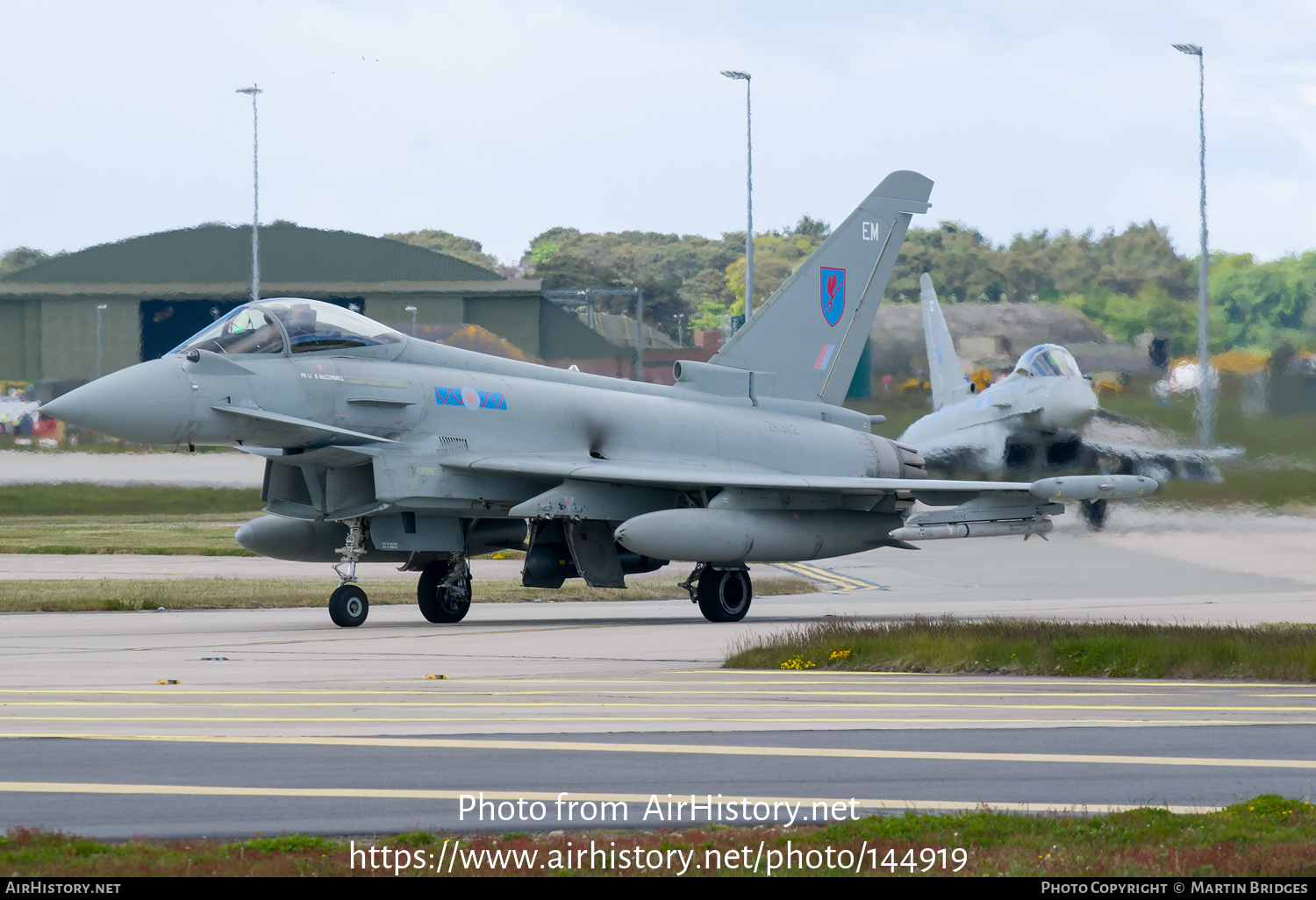 Aircraft Photo of ZK312 | Eurofighter EF-2000 Typhoon FGR4 | UK - Air Force | AirHistory.net #144919