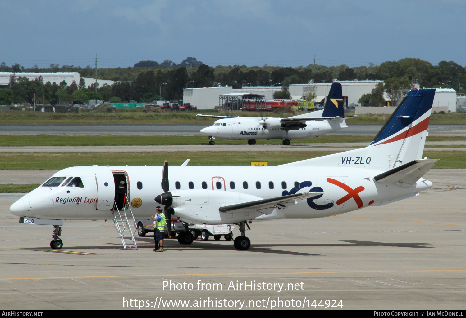 Aircraft Photo of VH-ZLO | Saab 340B | REX - Regional Express | AirHistory.net #144924