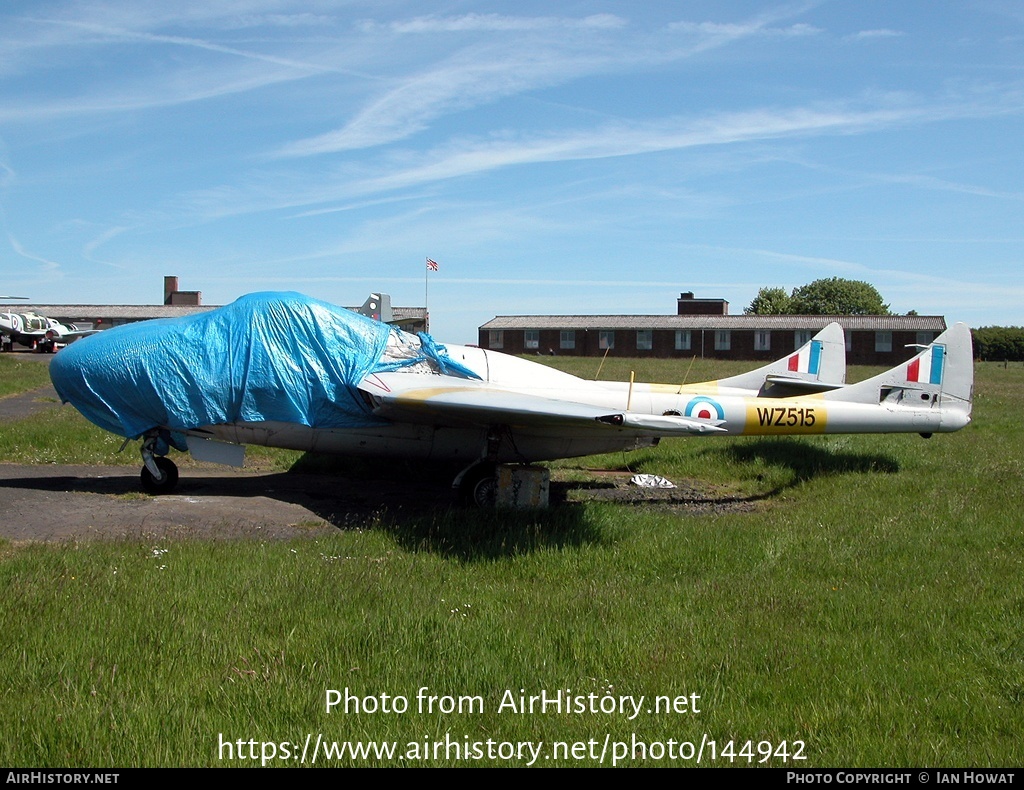 Aircraft Photo of WZ515 | De Havilland D.H. 115 Vampire T11 | UK - Air Force | AirHistory.net #144942