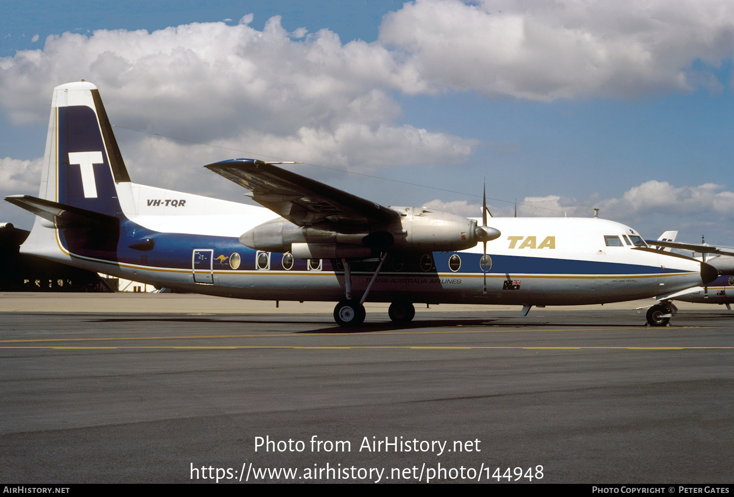 Aircraft Photo of VH-TQR | Fokker F27-600QC Friendship | Trans-Australia Airlines - TAA | AirHistory.net #144948