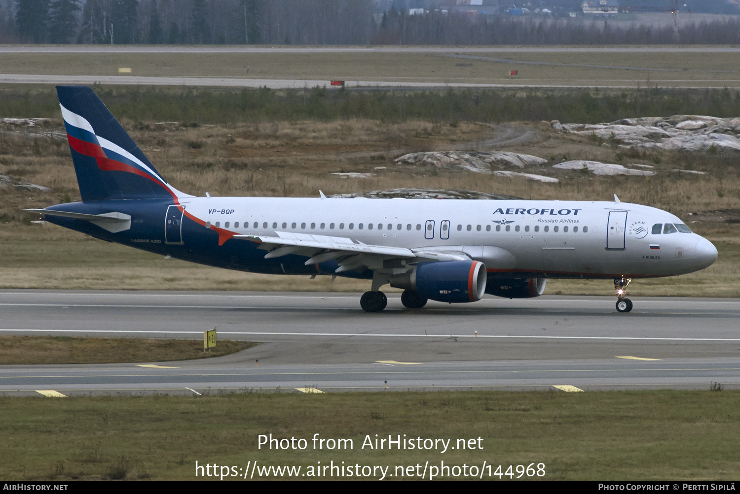 Aircraft Photo of VP-BQP | Airbus A320-214 | Aeroflot - Russian Airlines | AirHistory.net #144968