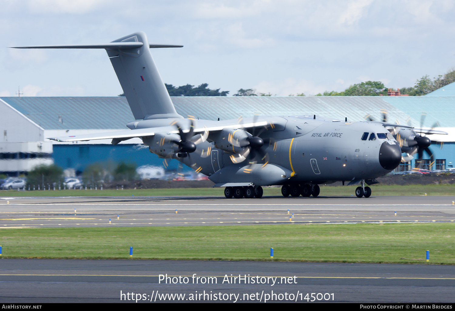 Aircraft Photo of ZM419 | Airbus A400M Atlas C1 | UK - Air Force | AirHistory.net #145001