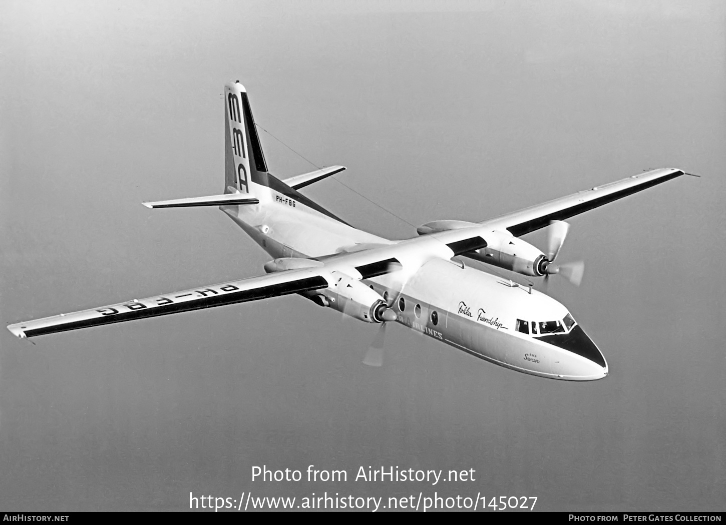 Aircraft Photo of PH-FBG | Fokker F27-200 Friendship | MacRobertson Miller Airlines - MMA | AirHistory.net #145027