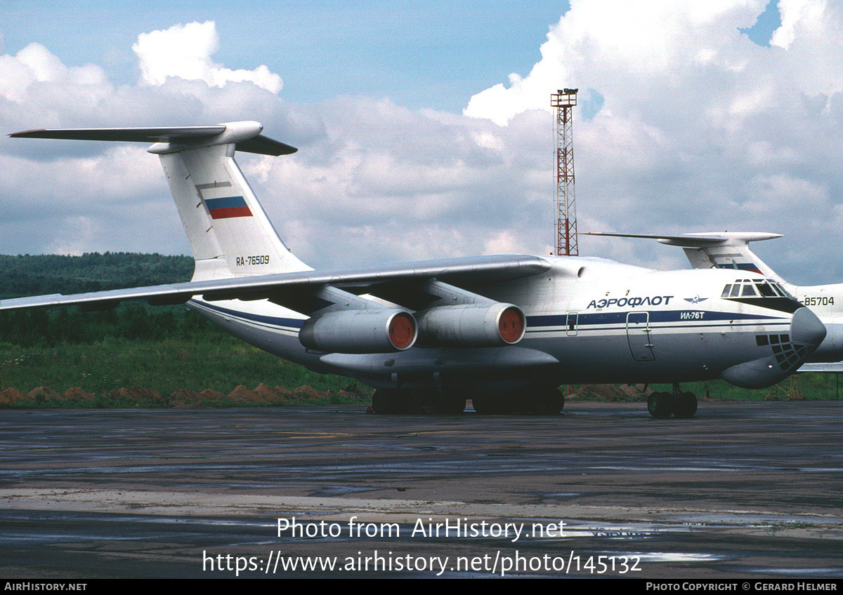 Aircraft Photo of RA-76509 | Ilyushin Il-76T | Aeroflot | AirHistory.net #145132