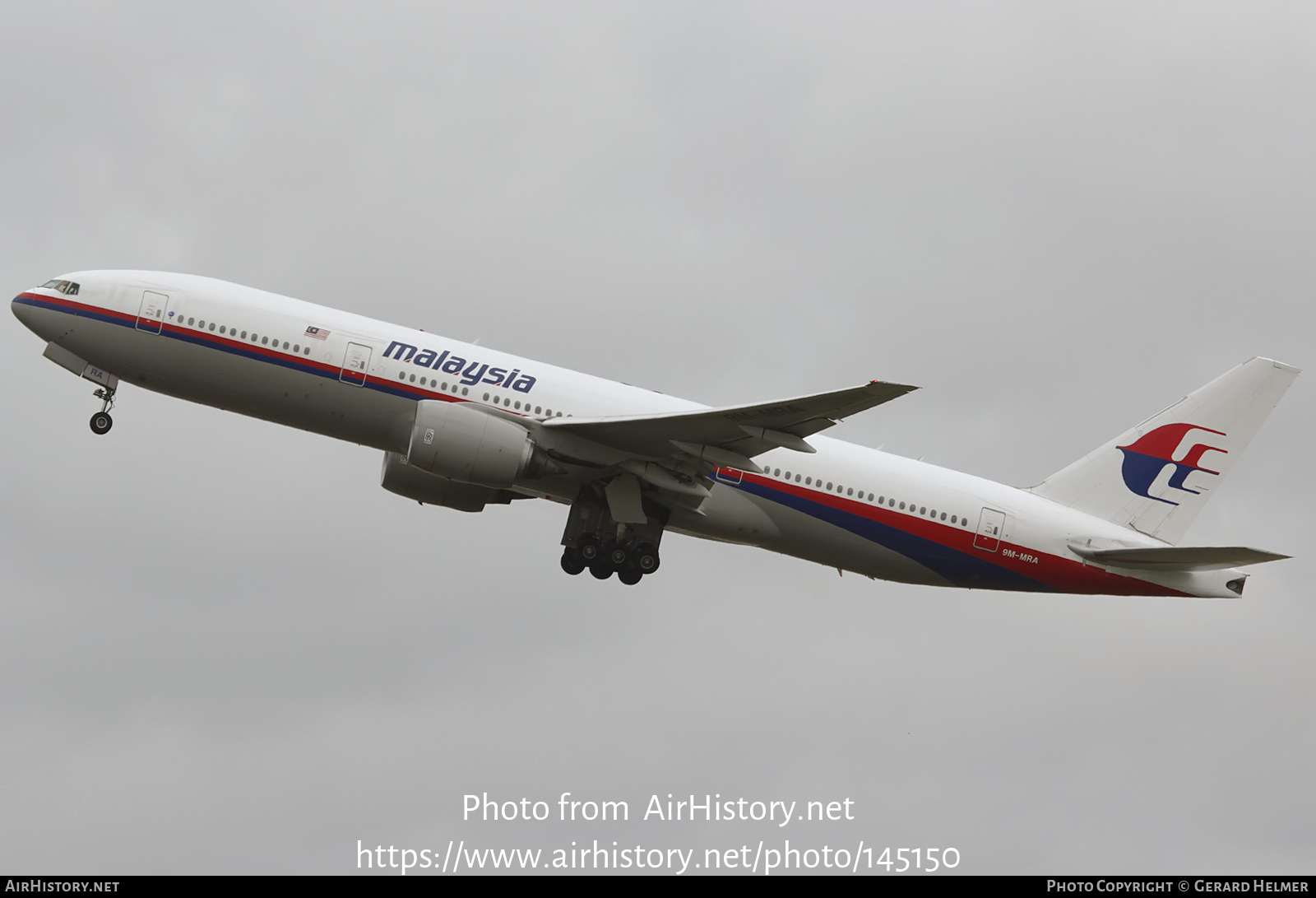 Aircraft Photo of 9M-MRA | Boeing 777-2H6/ER | Malaysia Airlines | AirHistory.net #145150