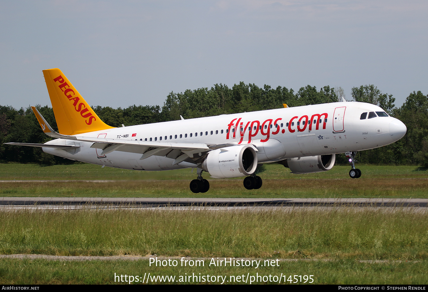 Aircraft Photo of TC-NBI | Airbus A320-251N | Pegasus Airlines | AirHistory.net #145195