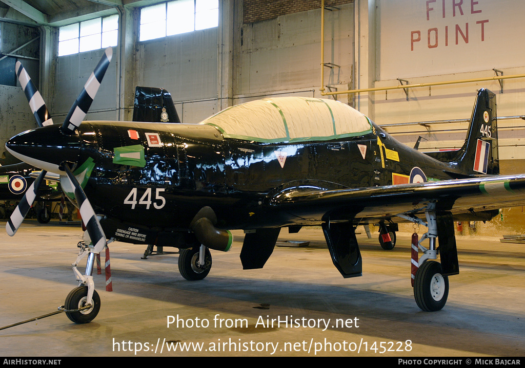 Aircraft Photo of ZF445 | Short S-312 Tucano T1 | UK - Air Force | AirHistory.net #145228