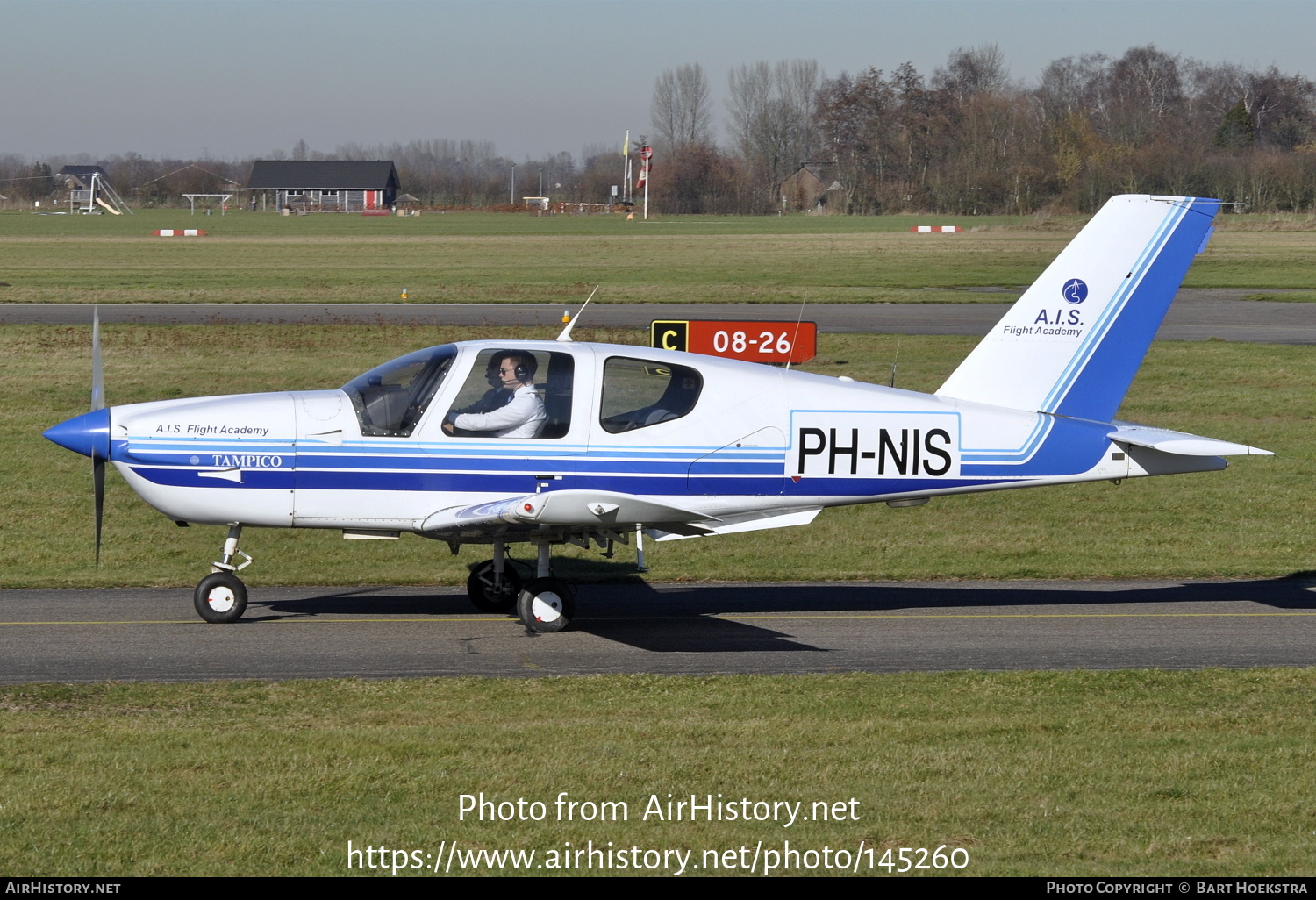 Aircraft Photo of PH-NIS | Socata TB-9 Tampico | A.I.S. Flight Academy | AirHistory.net #145260