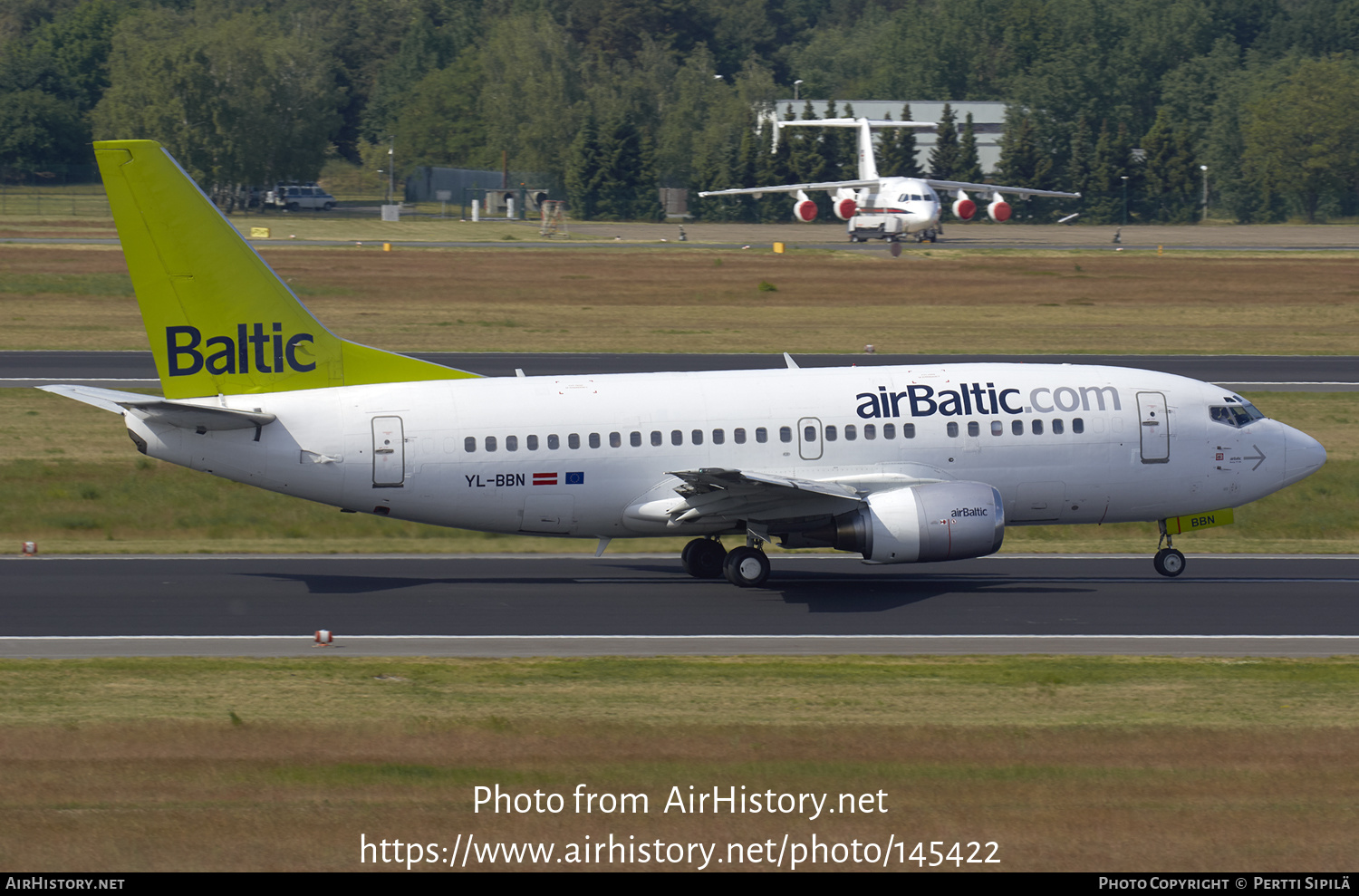 Aircraft Photo of YL-BBN | Boeing 737-522 | AirBaltic | AirHistory.net #145422