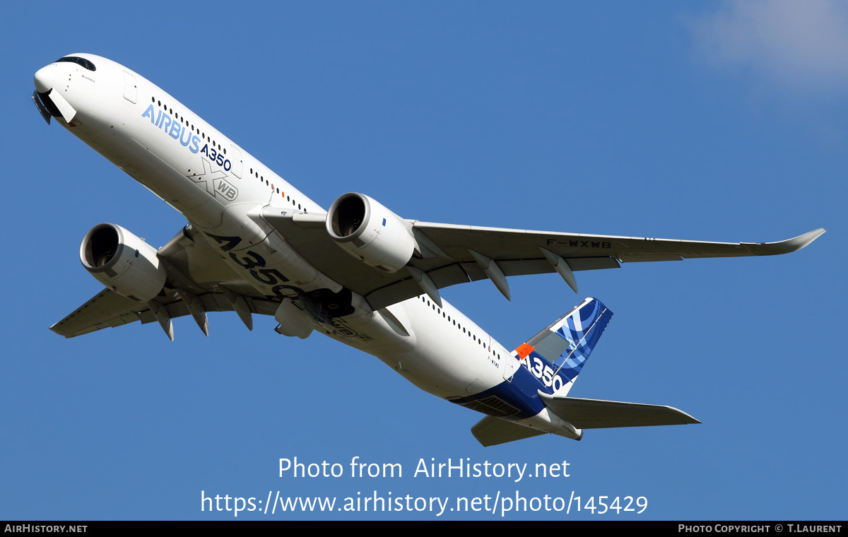 Aircraft Photo of F-WXWB | Airbus A350-941 | Airbus | AirHistory.net #145429