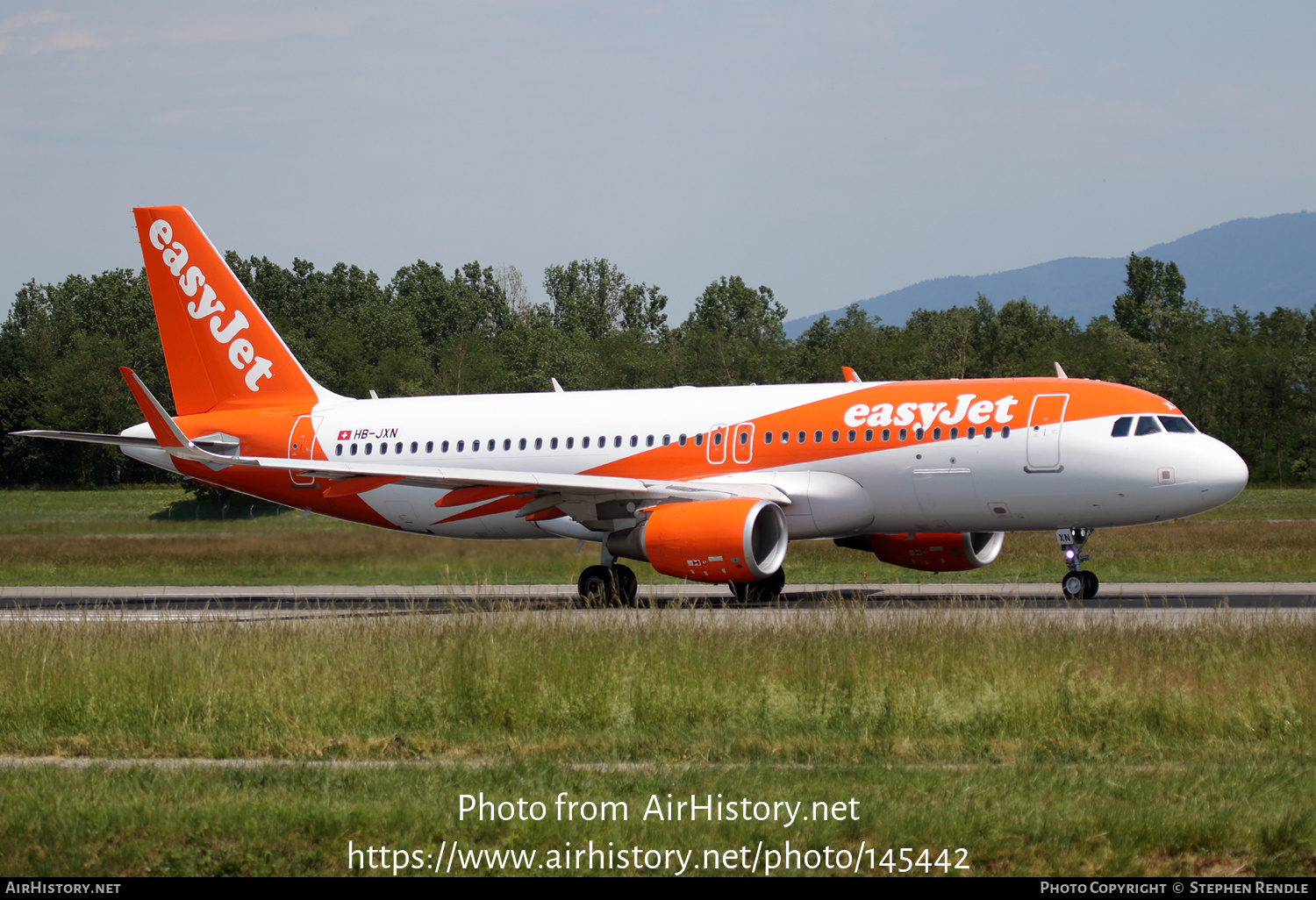 Aircraft Photo of HB-JXN | Airbus A320-214 | EasyJet | AirHistory.net #145442