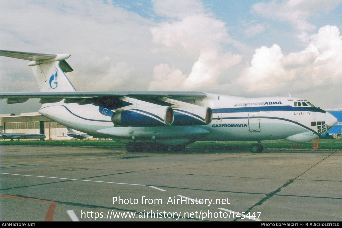 Aircraft Photo of RA-76370 | Ilyushin Il-76TD | Gazpromavia | AirHistory.net #145447