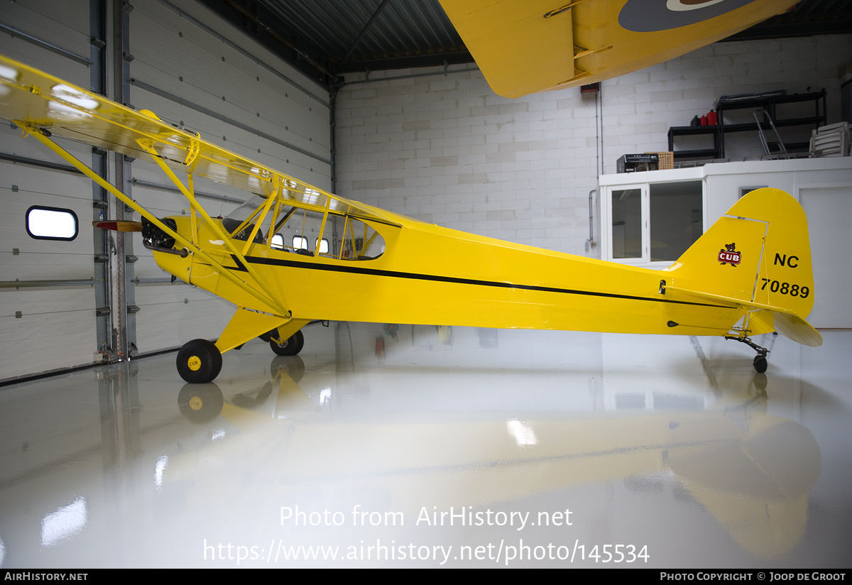 Aircraft Photo of N70889 / NC70889 | Piper J-3C-65 Cub | AirHistory.net #145534