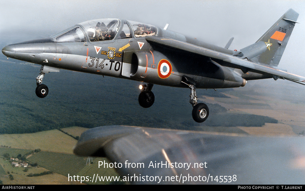 Aircraft Photo of E103 | Dassault-Dornier Alpha Jet E | France - Air Force | AirHistory.net #145538