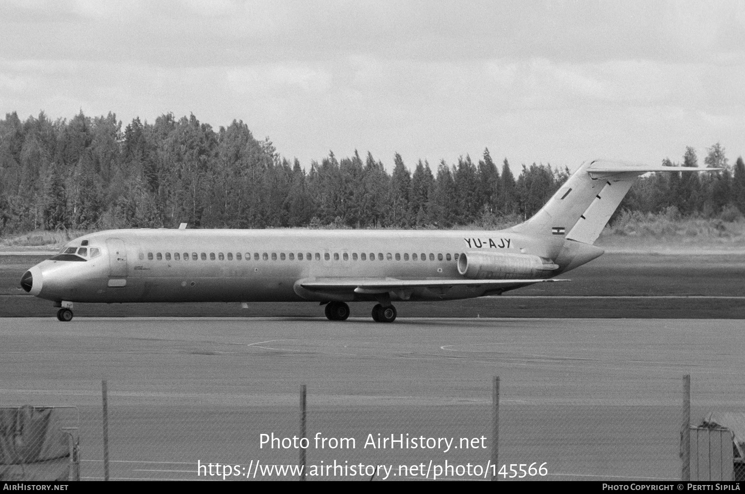 Aircraft Photo of YU-AJY | McDonnell Douglas DC-9-32 | Inex-Adria Airways | AirHistory.net #145566