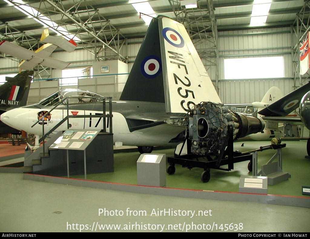 Aircraft Photo of WF259 | Hawker Sea Hawk F2 | UK - Navy | AirHistory.net #145638