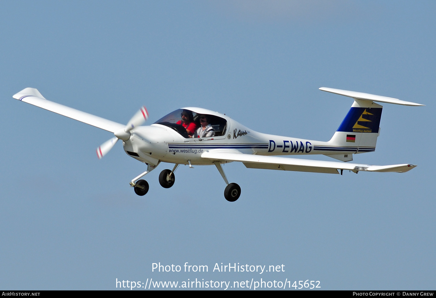 Aircraft Photo of D-EWAG | Diamond DA20A-1 Katana | Westflug Aachen | AirHistory.net #145652