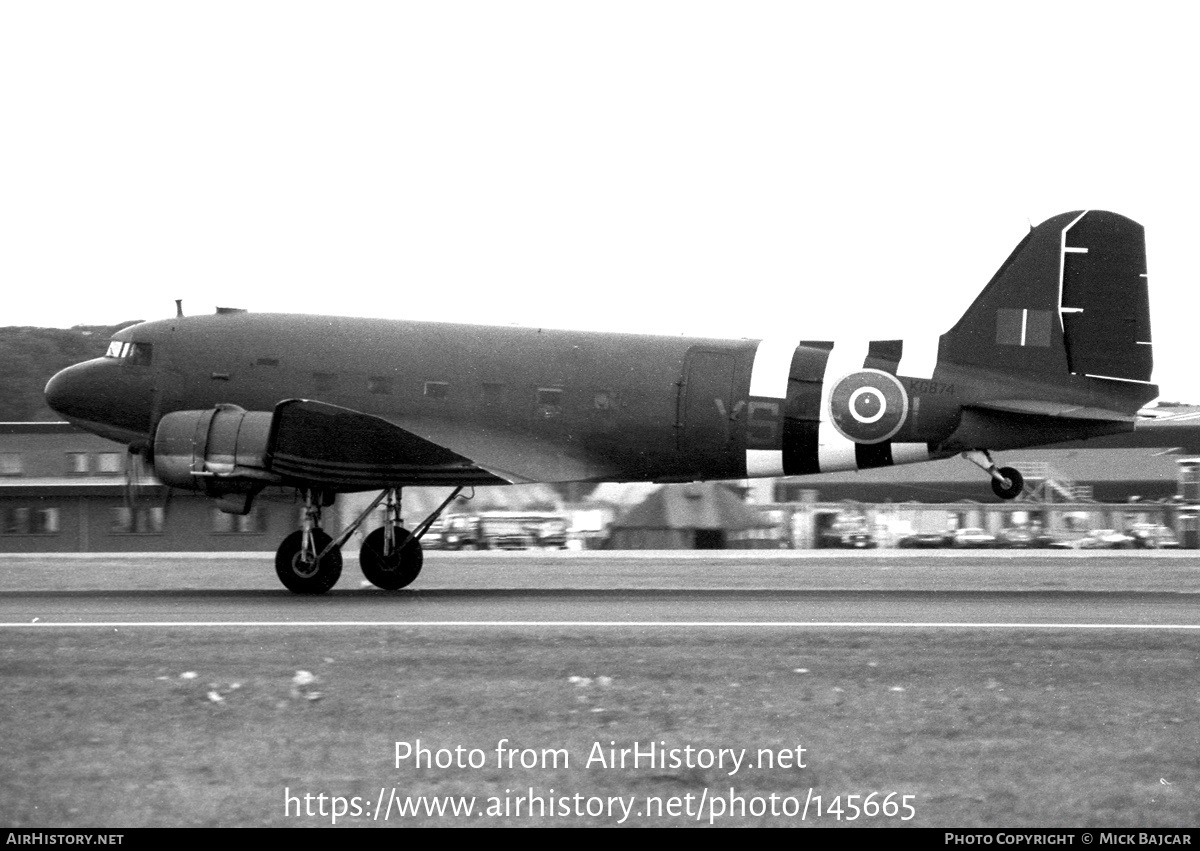 Aircraft Photo of G-DAKS / KG874 | Douglas C-47A Skytrain | UK - Air Force | AirHistory.net #145665