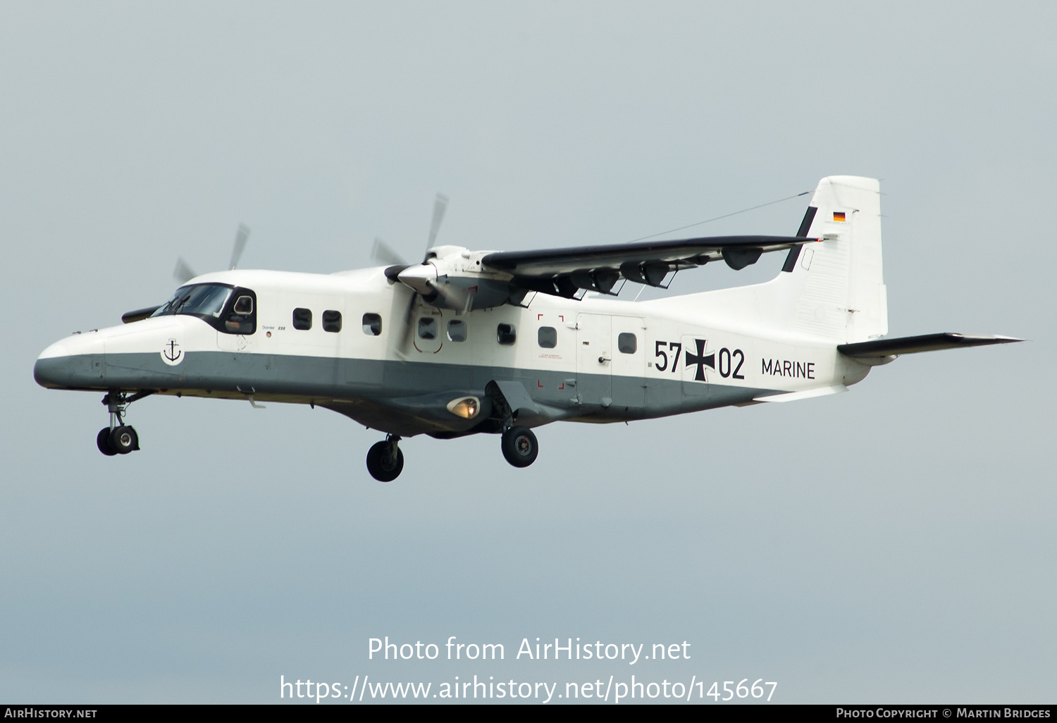 Aircraft Photo of 5702 | Dornier 228-212/LT | Germany - Navy | AirHistory.net #145667