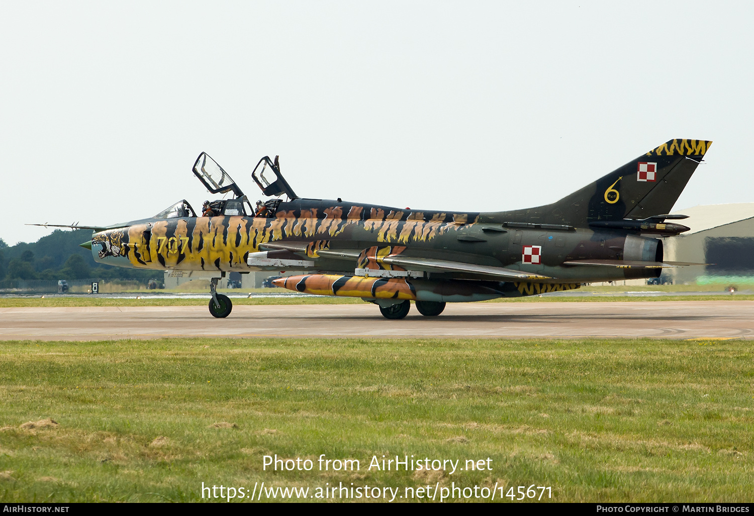 Aircraft Photo of 707 | Sukhoi Su-22UM3K | Poland - Air Force | AirHistory.net #145671