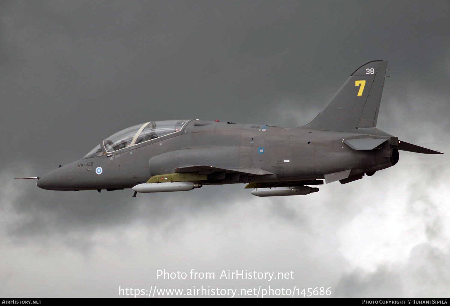 Aircraft Photo of HW-338 | British Aerospace Hawk 51 | Finland - Air Force | AirHistory.net #145686