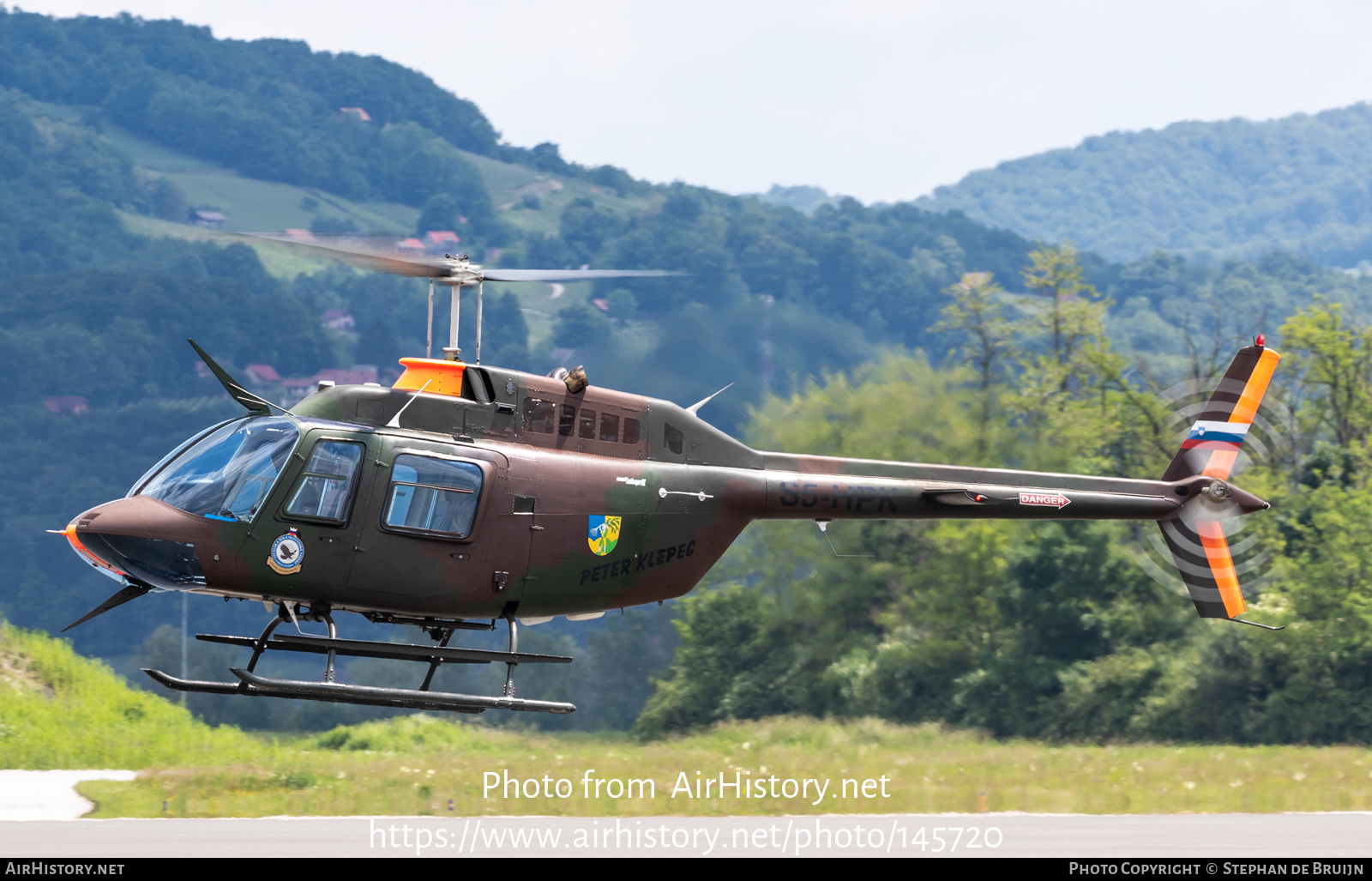 Aircraft Photo of S5-HPK | Bell 206B-3 JetRanger III | Slovenia - Air Force | AirHistory.net #145720