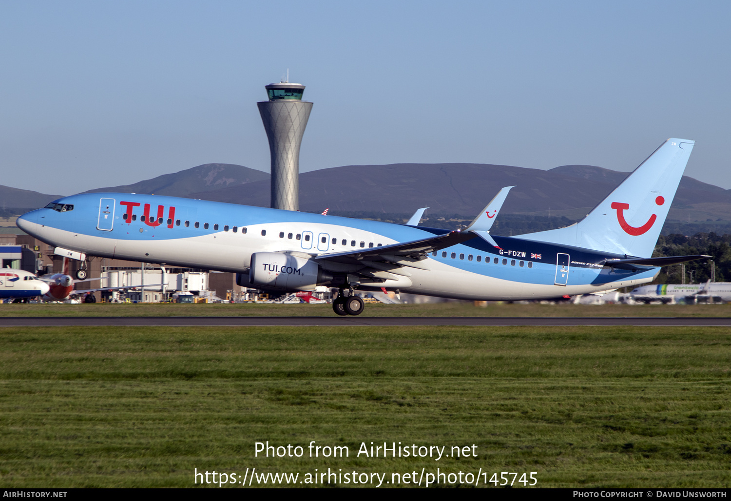 Aircraft Photo of G-FDZW | Boeing 737-8K5 | TUI | AirHistory.net #145745