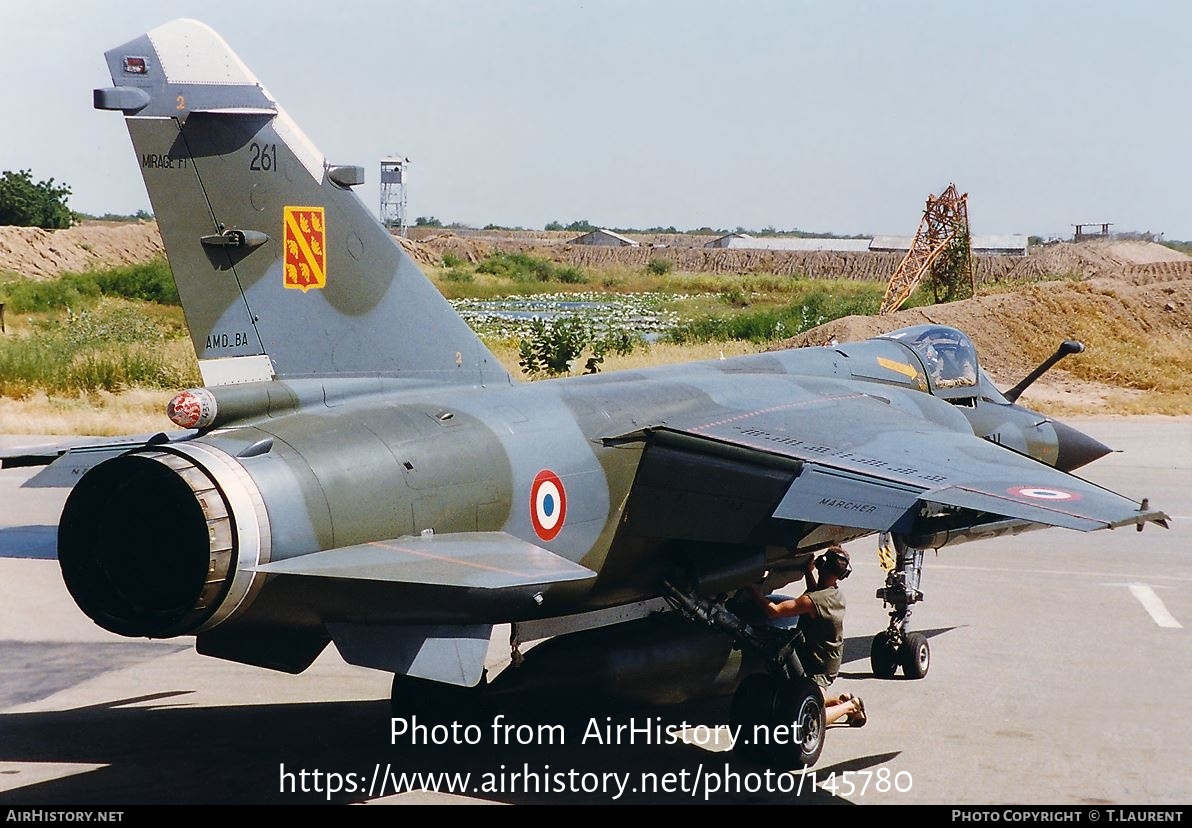 Aircraft Photo of 261 | Dassault Mirage F1CT | France - Air Force | AirHistory.net #145780