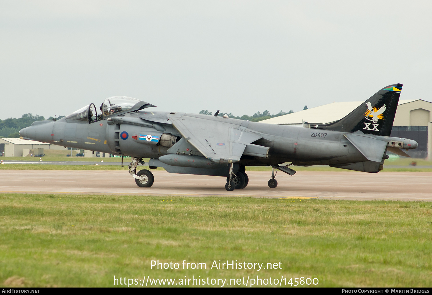 Aircraft Photo Of ZD407 | British Aerospace Harrier GR7 | UK   Air