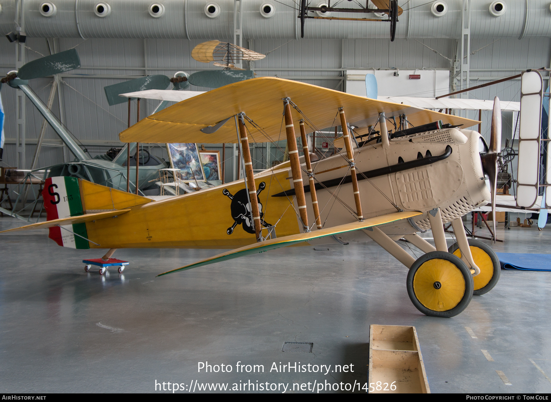 Aircraft Photo of S1383 / S153 | SPAD S-VII | Italy - Air Force | AirHistory.net #145826