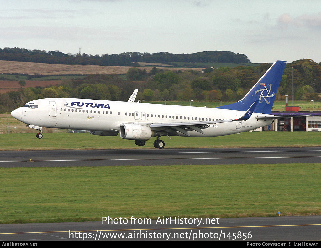 Aircraft Photo of EI-DJU | Boeing 737-86N | Futura Gael | AirHistory.net #145856