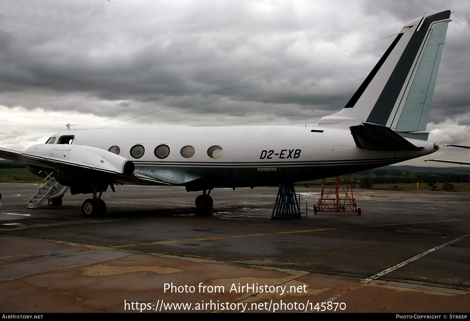 Aircraft Photo of D2-EXB | Grumman G-159 Gulfstream I | AirHistory.net #145870