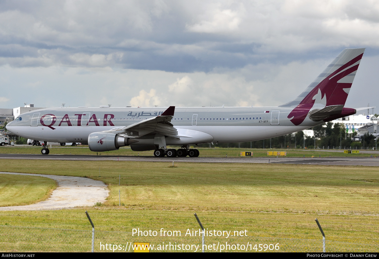 Aircraft Photo of A7-AFP | Airbus A330-203 | Qatar Airways | AirHistory.net #145906