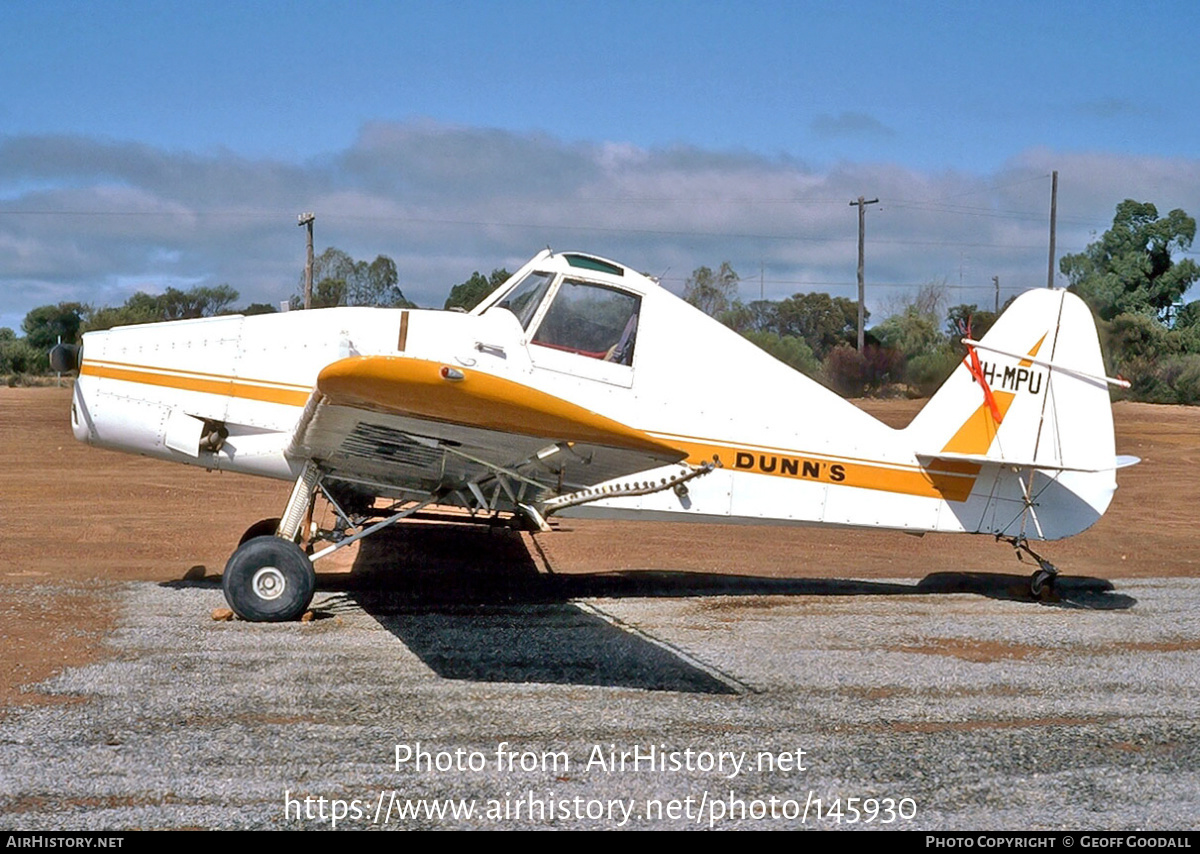 Aircraft Photo of VH-MPU | IMCO Callair A-9A | Dunn's Aviation | AirHistory.net #145930