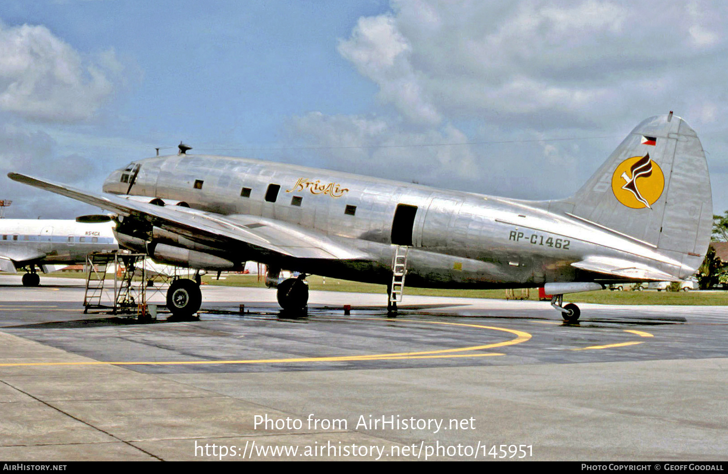 Aircraft Photo of RP-C1462 | Curtiss C-46D Commando | Kris Air | AirHistory.net #145951