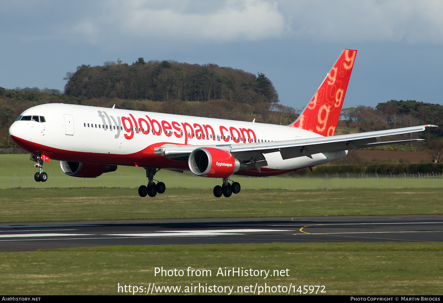 Aircraft Photo of G-CDPT | Boeing 767-319/ER | Flyglobespan | AirHistory.net #145972