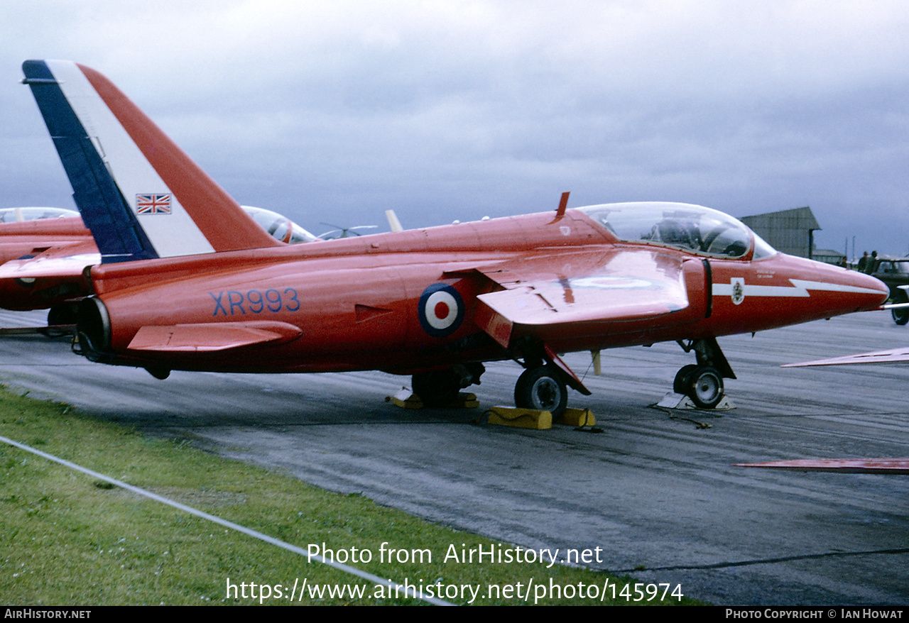 Aircraft Photo of XR993 | Hawker Siddeley Gnat T.1 | UK - Air Force | AirHistory.net #145974