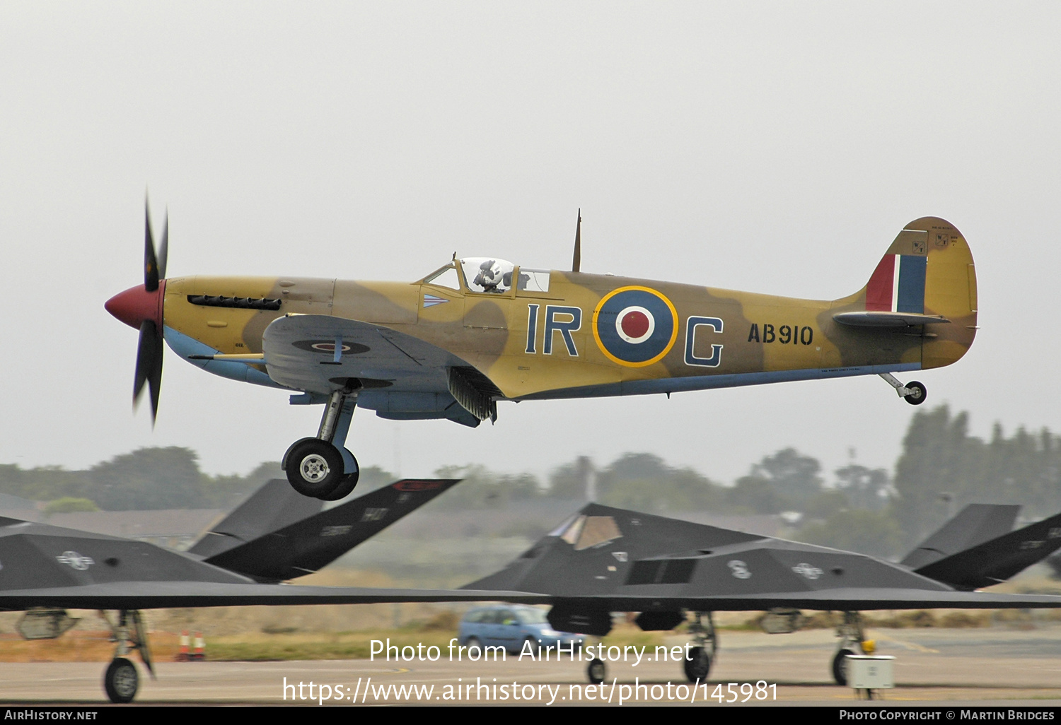 Aircraft Photo of AB910 | Supermarine 349 Spitfire LF5B | UK - Air Force | AirHistory.net #145981