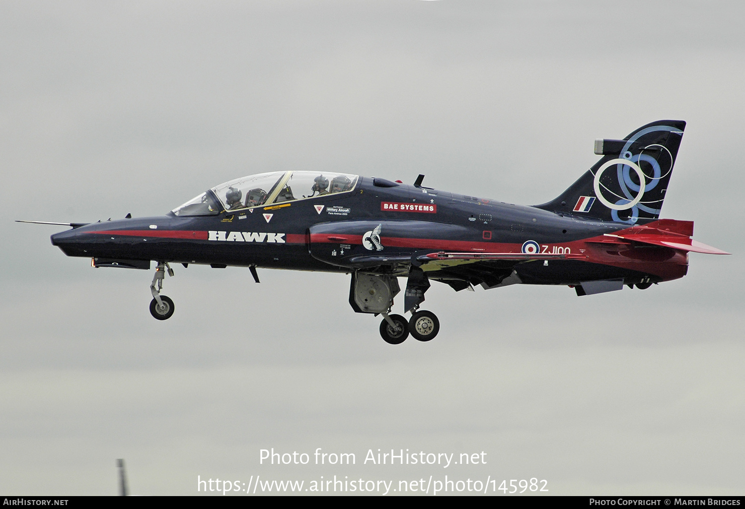 Aircraft Photo of ZJ100 | British Aerospace Hawk 102D | UK - Air Force | AirHistory.net #145982