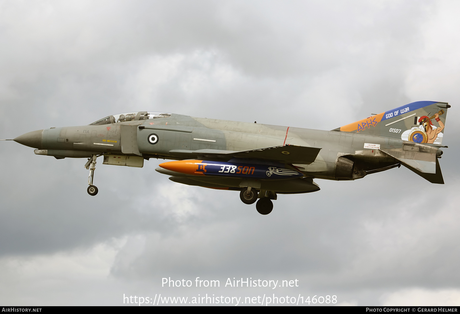 Aircraft Photo of 01507 | McDonnell Douglas F-4E Phantom II | Greece - Air Force | AirHistory.net #146088