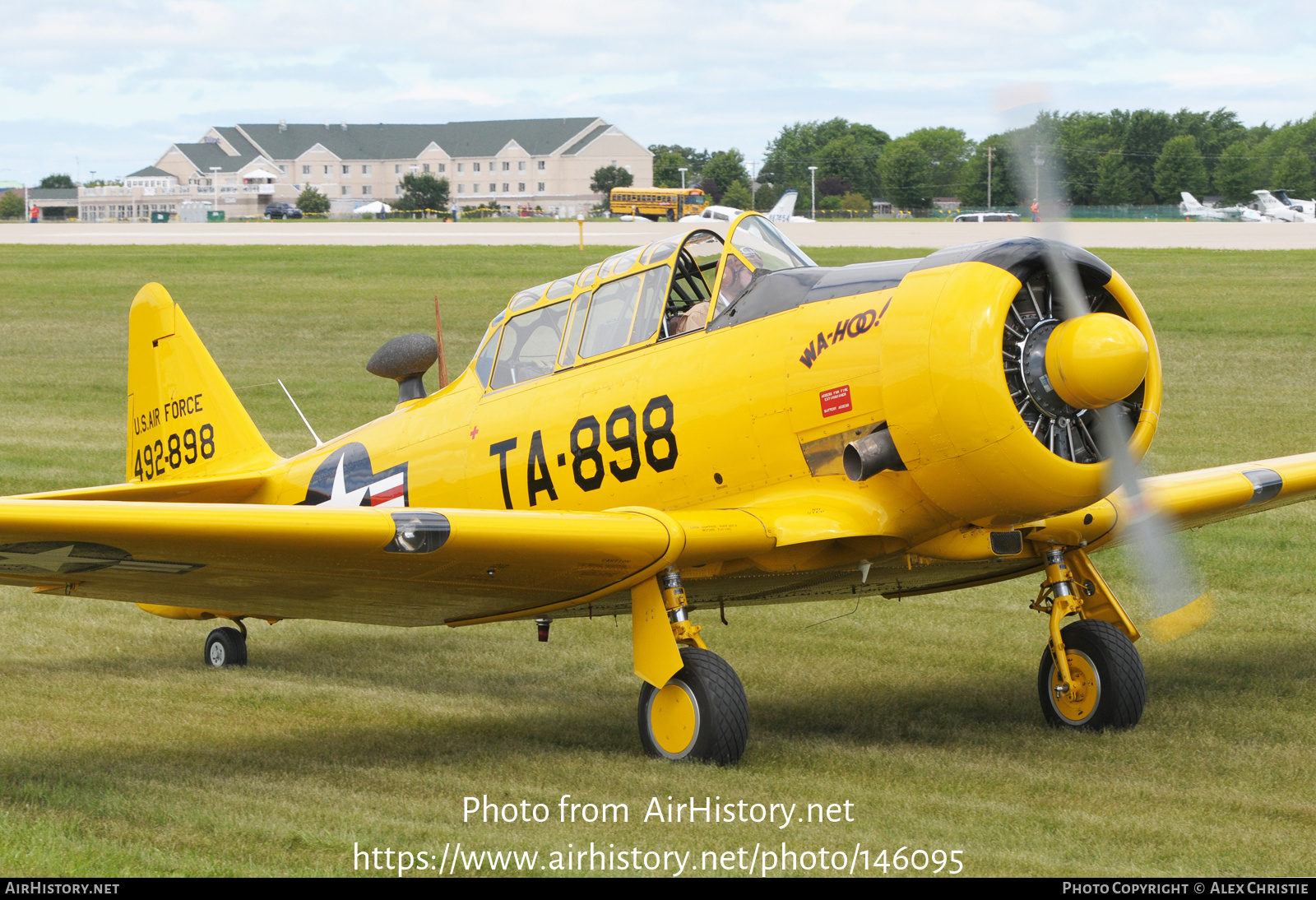 Aircraft Photo of N3715G / 492898 | North American AT-6G Texan | USA - Air Force | AirHistory.net #146095