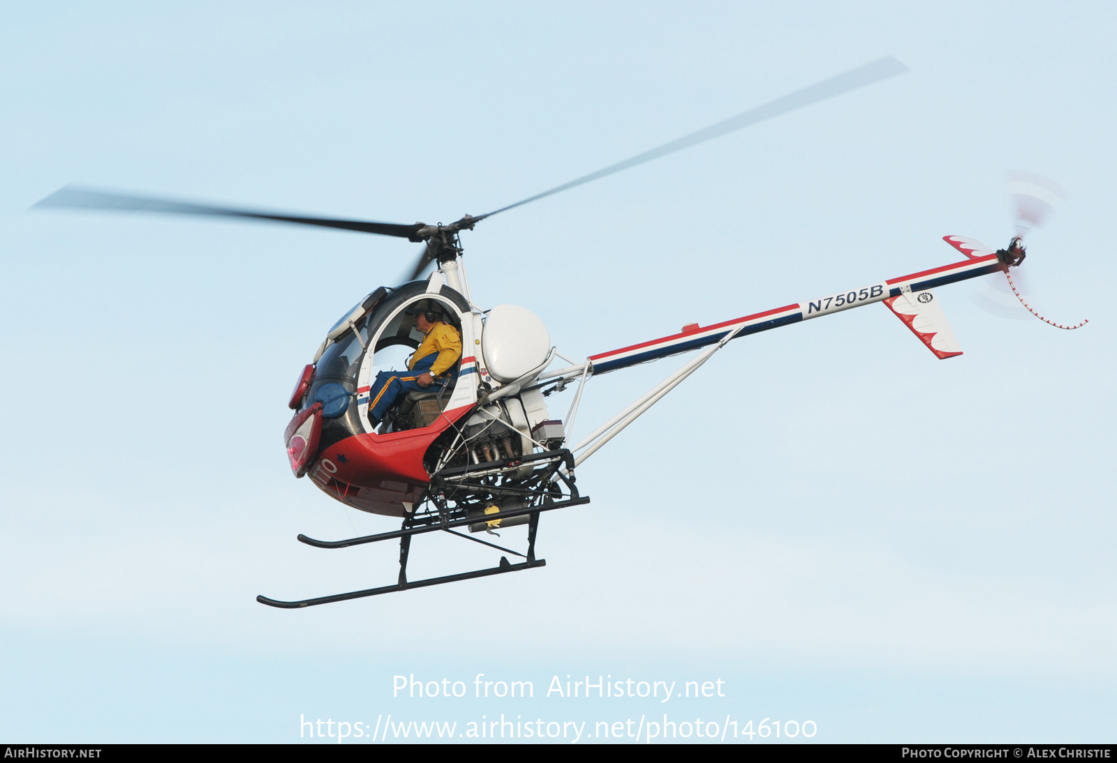 Aircraft Photo of N7505B | Schweizer 300C (269C) | AirHistory.net #146100