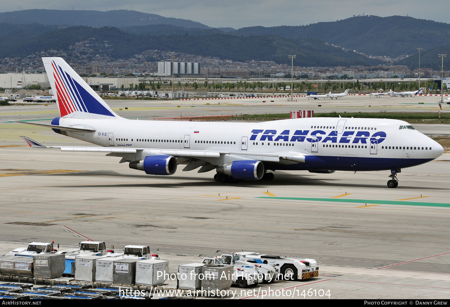 Aircraft Photo of EI-XLE | Boeing 747-446 | Transaero Airlines | AirHistory.net #146104