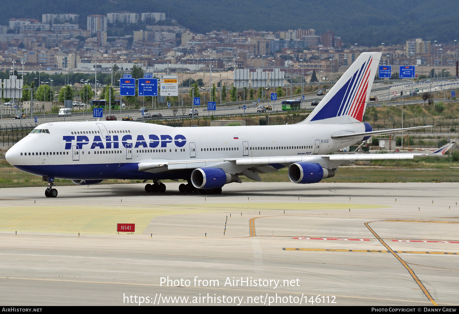 Aircraft Photo of EI-XLE | Boeing 747-446 | Transaero Airlines | AirHistory.net #146112