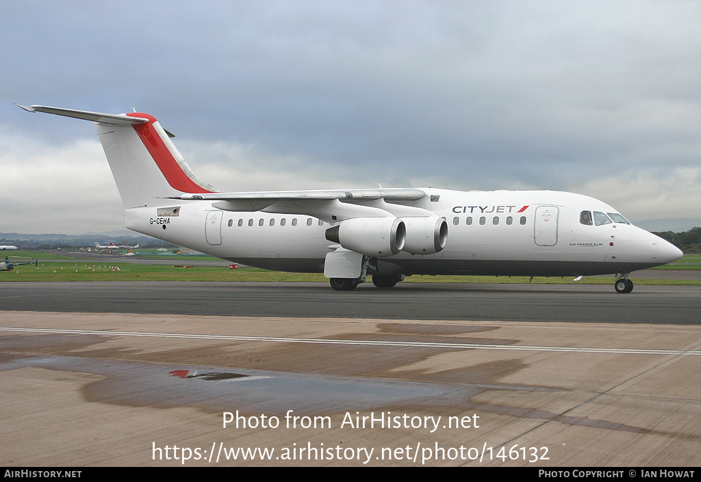 Aircraft Photo of G-CEHA | British Aerospace Avro 146-RJ85 | CityJet | AirHistory.net #146132